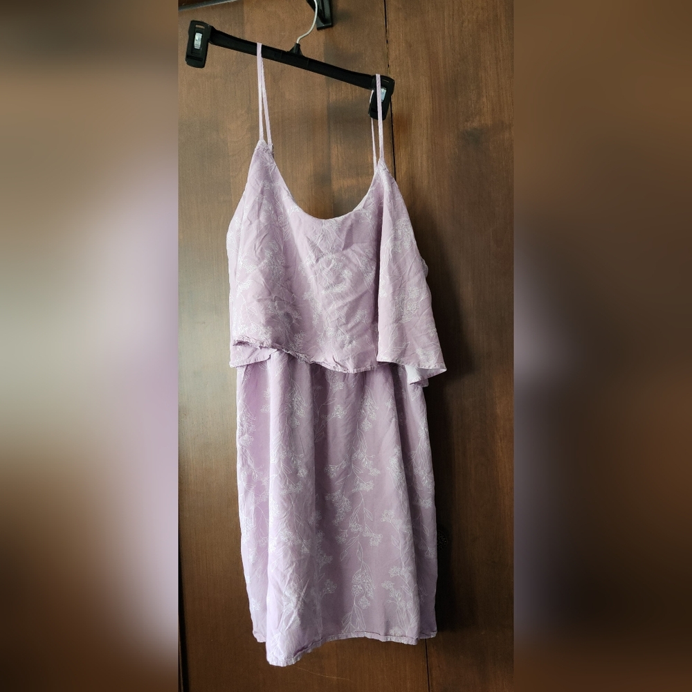Old Navy Light Purple Spaghetti Strap Dress